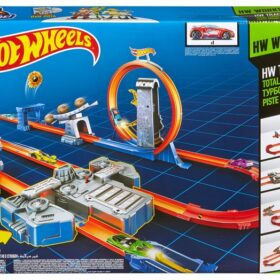 Hot Wheels Track Builder Total Turbo Takeover Track Set