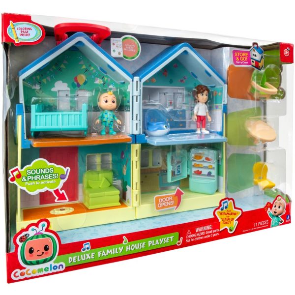 CoComelon Deluxe Family House Playset