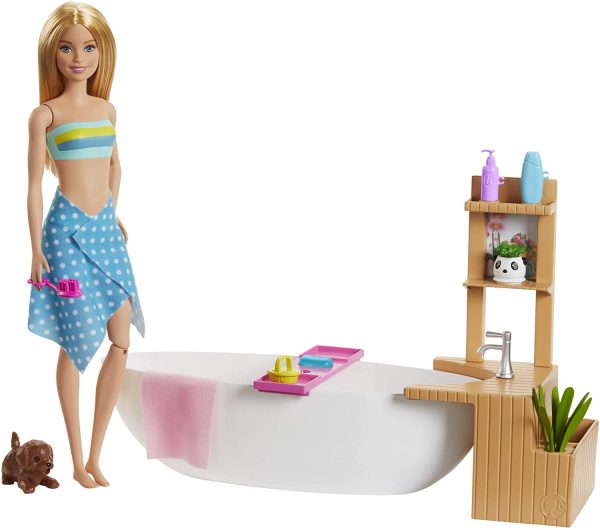 ​Barbie Fizzy Bath Doll & Playset Blonde