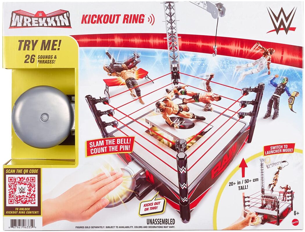 WWE Wrekkin Kickout Ring Playset