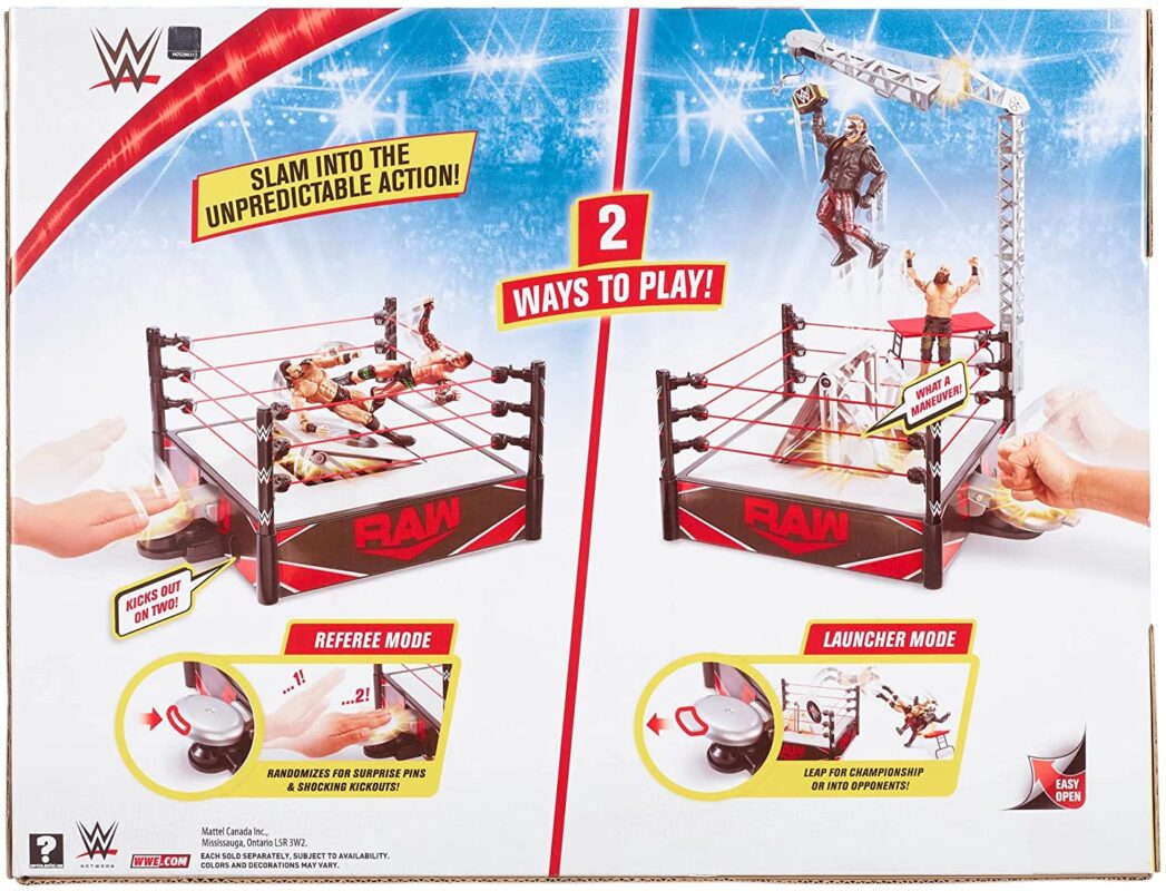 WWE Wrekkin Kickout Ring Playset