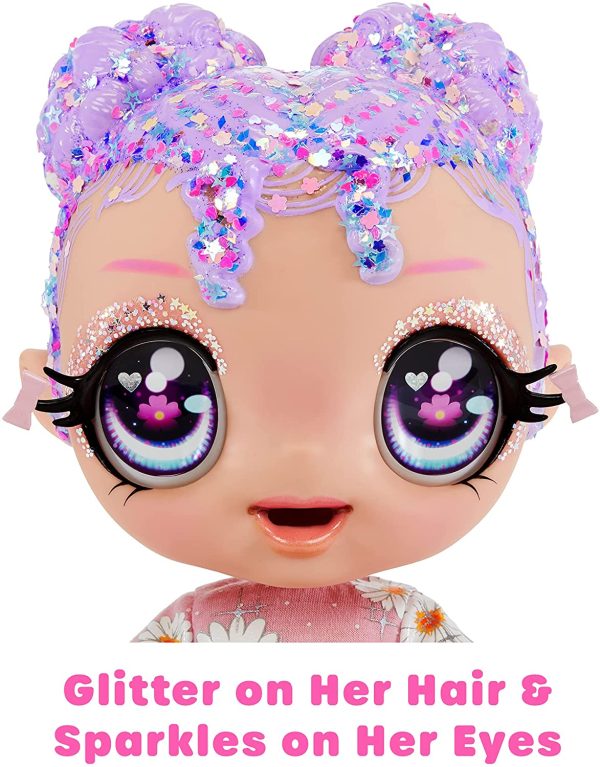 MGA'S Glitter BABYZ Lila Wildboom Baby Doll