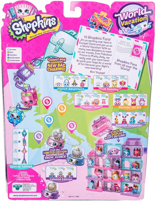 Shopkins World Vacation (Europe) -12 Pack