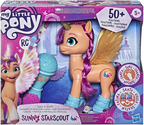 My Little Pony A New Generation Movie Sing 'N Skate Sunny Starscout