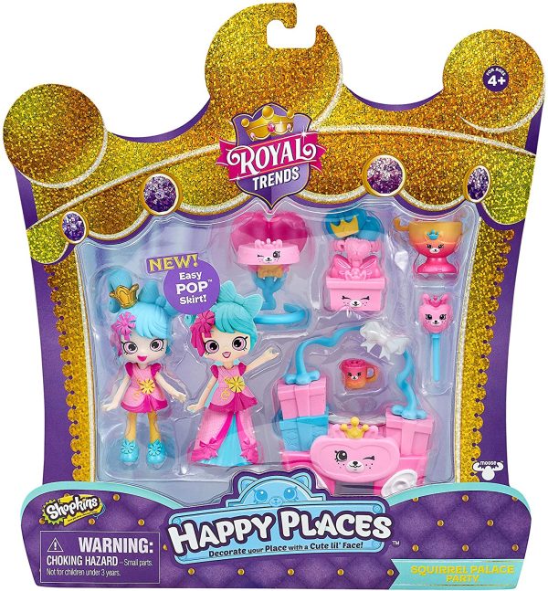 Shopkins Happy Places Welcome Pack - Squirrel Palace Party