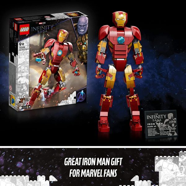 LEGO Marvel Iron Man Figure 76206