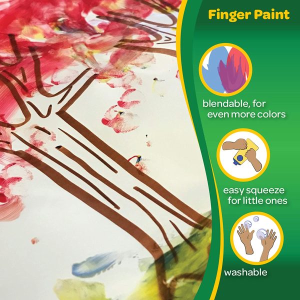Crayola Washable Finger Paints