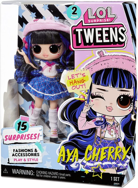 LOL Surprise Tweens Series 2 Fashion Doll Aya Cherry with 15 Surprises