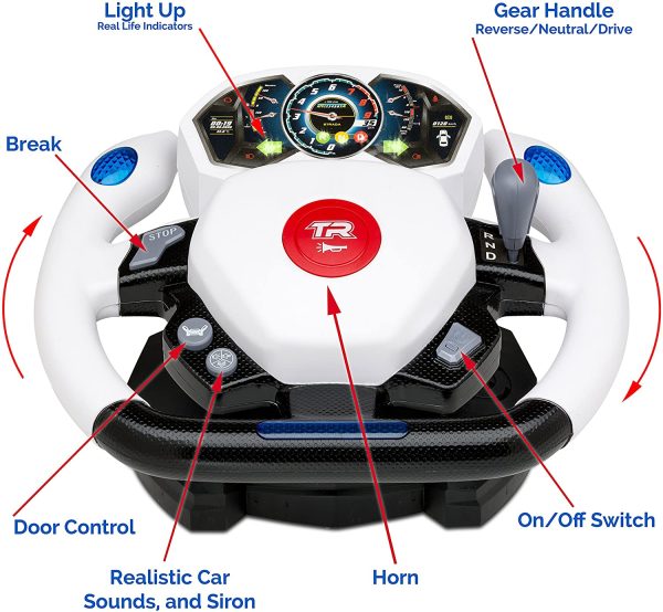 Remote Control Police Car 4D Motion Gravity