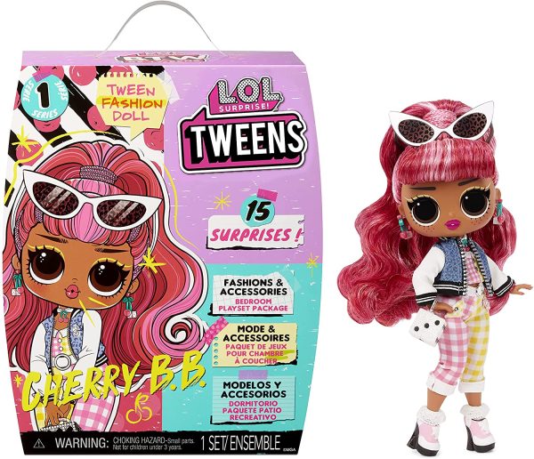 LOL Surprise Tweens Cherry BB Fashion Doll with 15 Surprises
