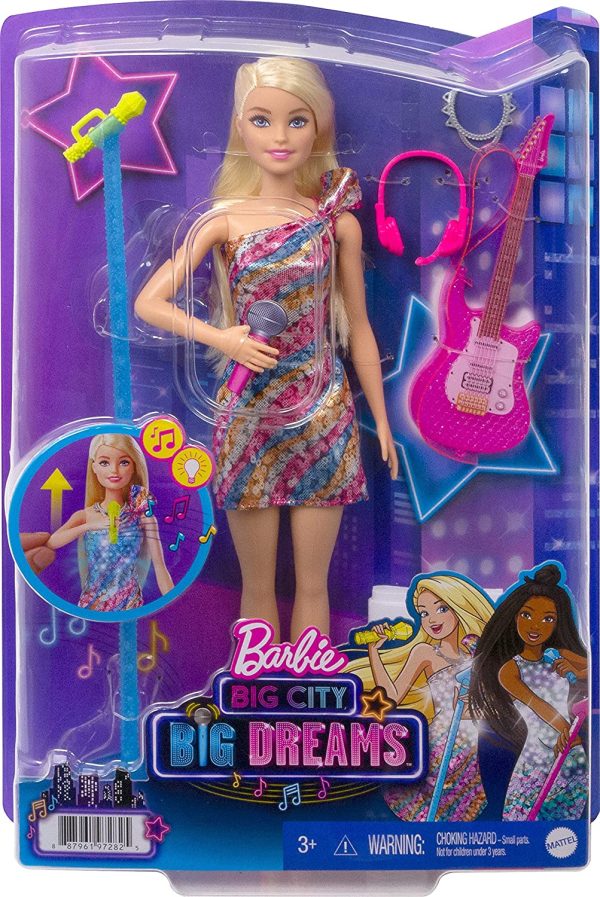 Barbie Big City Big Dreams Singing Barbie Malibu Roberts Doll