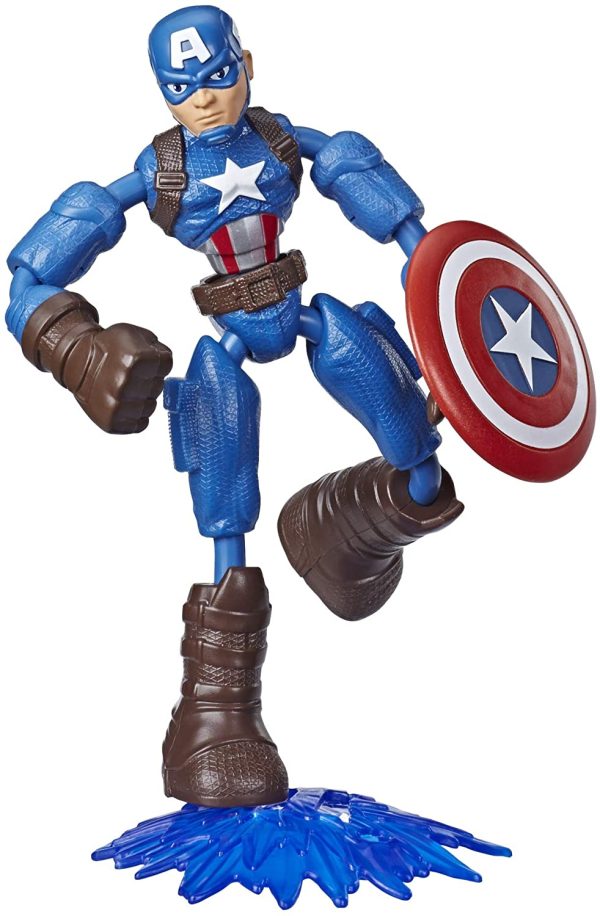 Avengers Bend and Flex Captain America Figure