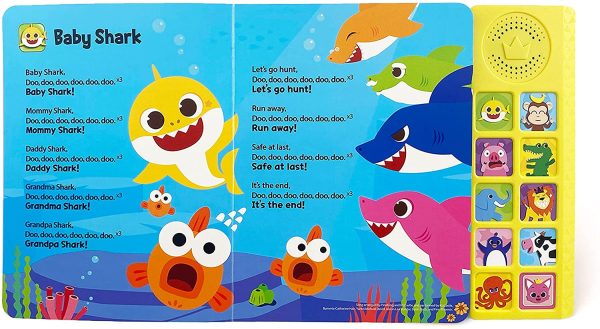 Pinkfong Baby Shark Animal Songs Sound Book