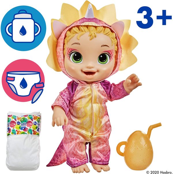 Baby Alive Dino Cuties Triceratops Doll
