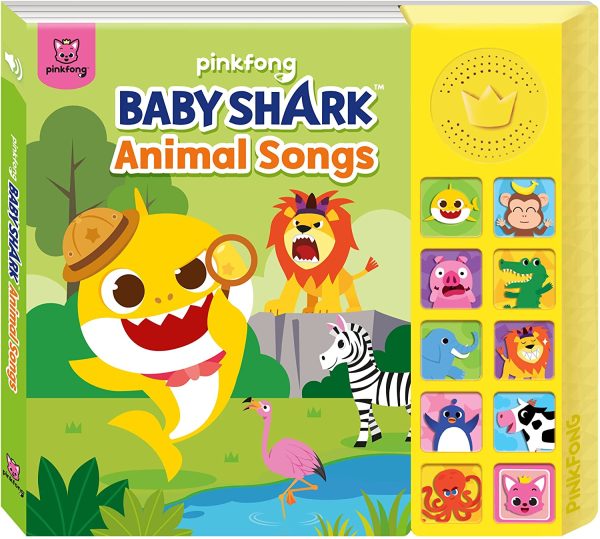Pinkfong Baby Shark Animal Songs Sound Book