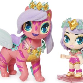 Hatchimals Pixies Riders Radiant Roxy Pixie and Tigrette Glider Set