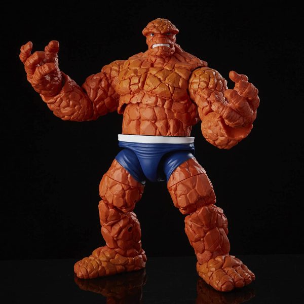 Marvel Hasbro Legends Series Retro Fantastic Four Thing Action Figure