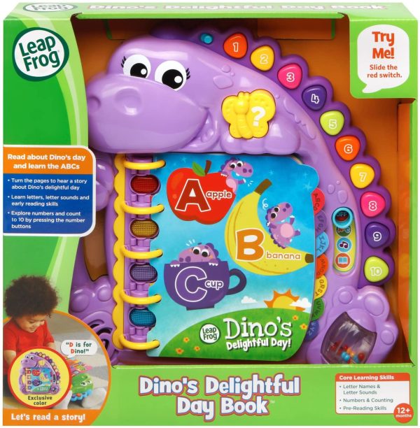 LeapFrog Dino's Delightful Day Alphabet Book