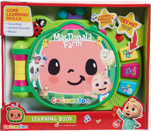 Just Play CoComelon Learning Book Interactive Toy