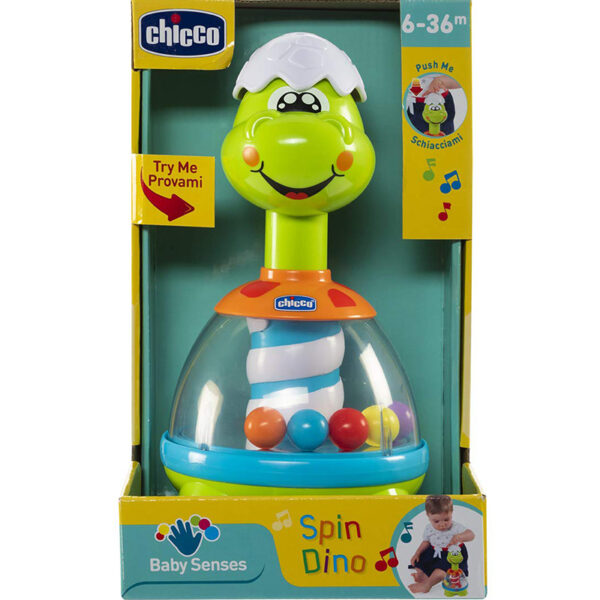 Chicco Toy Spin Dino Spinner (Green)