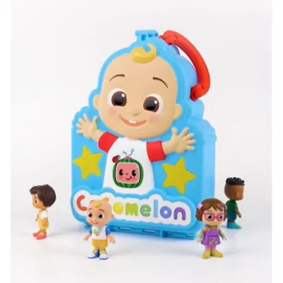 CoComelon Carry Along Figure Case with 6 Figures
