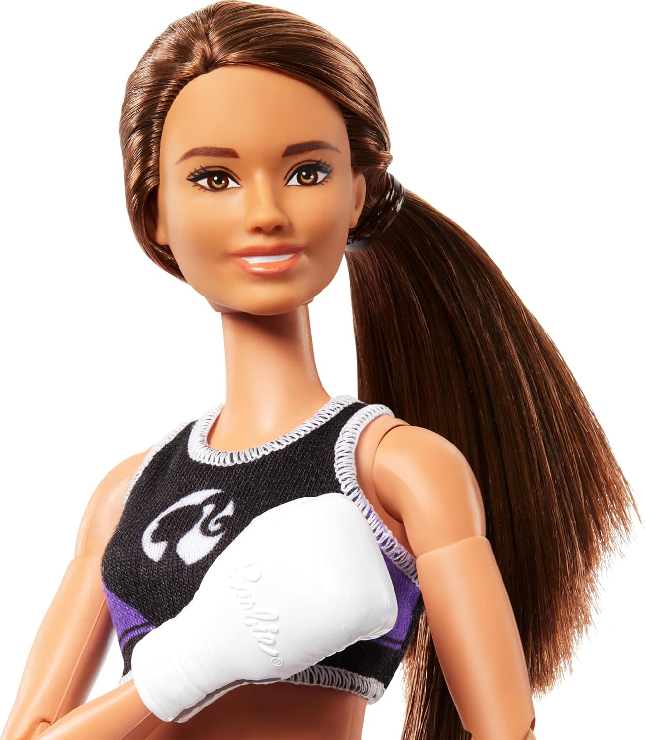 Barbie Made to Move Brunette Boxer Doll