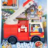 BLUEY Firetruck Firefighter Bingo and Bob Bilby Figures