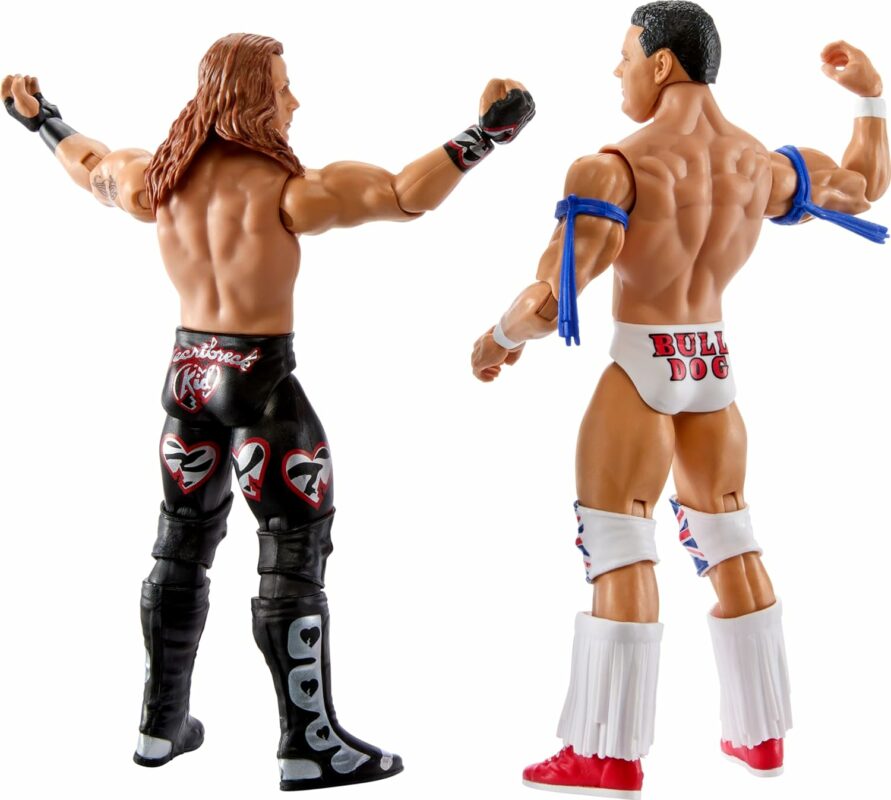 Mattel WWE Championship Shawn Michaels vs British Bulldog