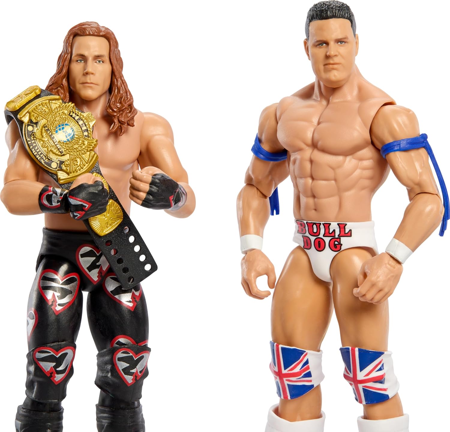 Mattel WWE Championship Shawn Michaels vs British Bulldog