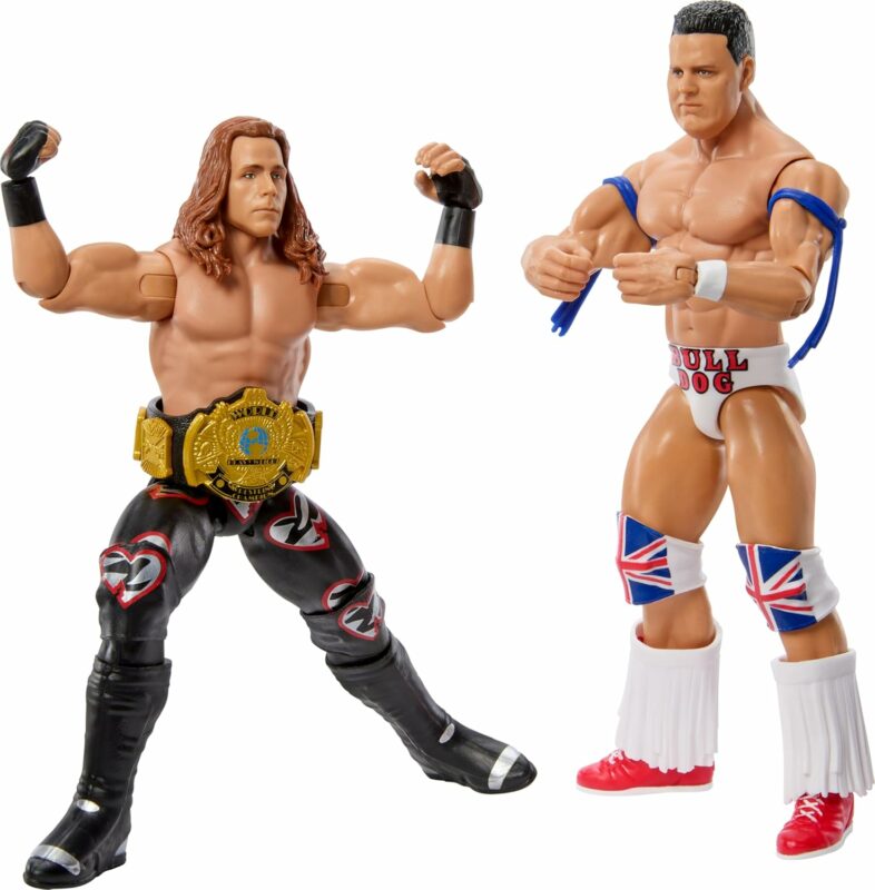 Mattel WWE Championship Shawn Michaels vs British Bulldog