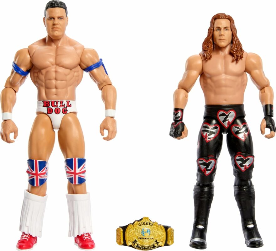 Mattel WWE Championship Shawn Michaels vs British Bulldog