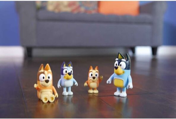 Bluey Figure 4 Pack Family Pack