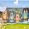 Bluey Figure 4 Pack Family Pack