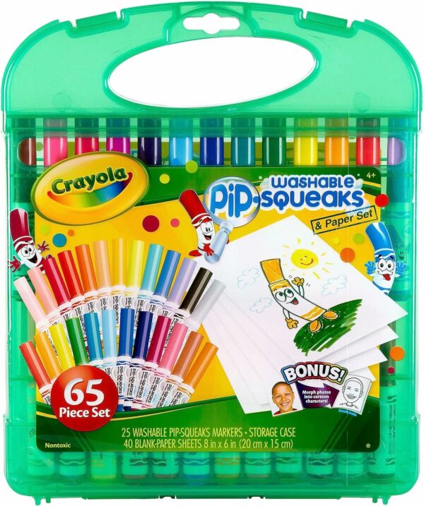 Crayola Pip Squeaks Marker Set 65 Pcs