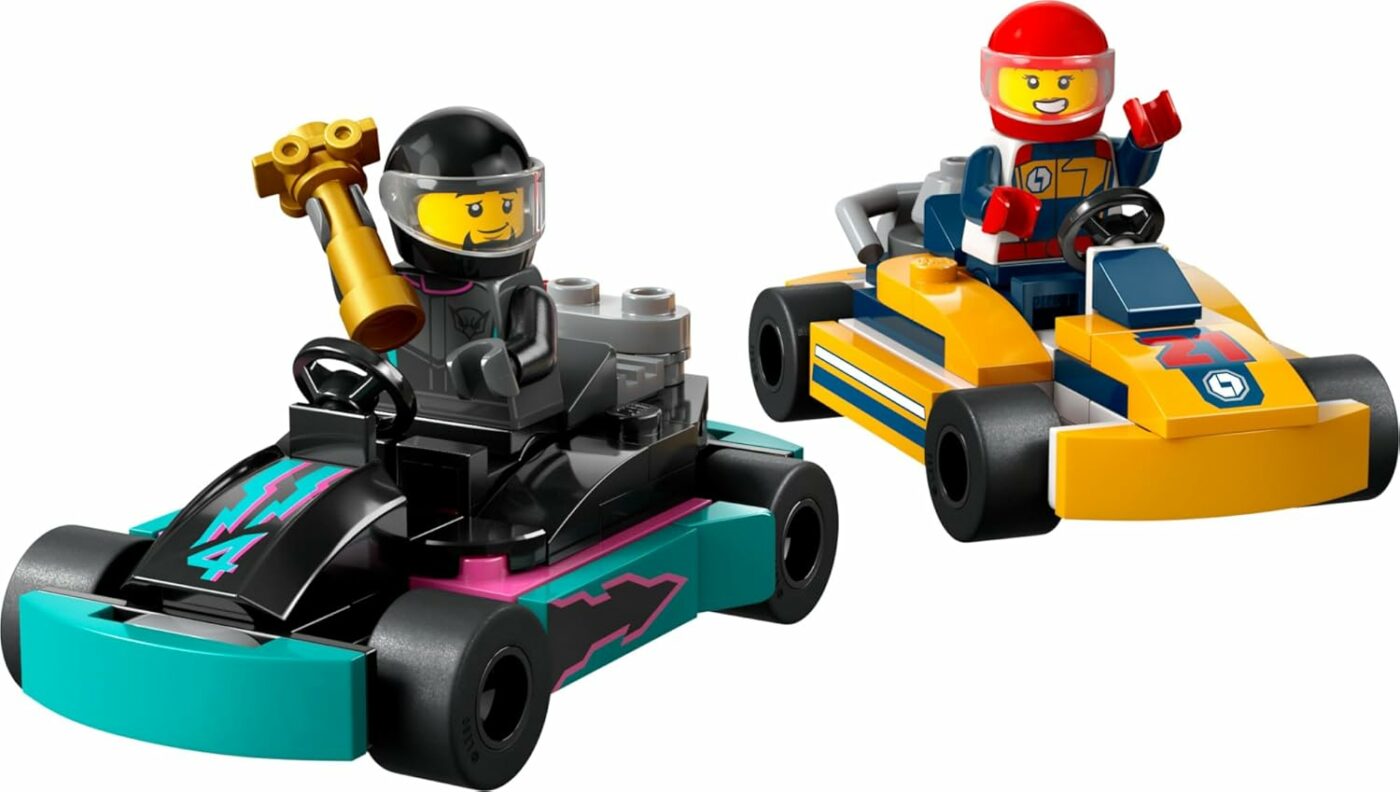 LEGO City Go Karts and Race Drivers Toy Playset