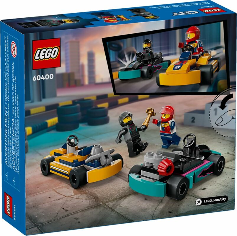 LEGO City Go Karts and Race Drivers Toy Playset