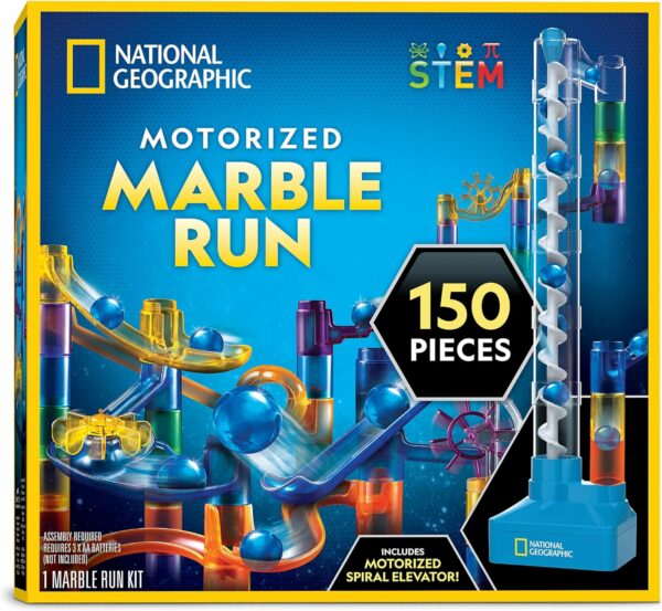 National Geographic Marble Run with Motorized Elevator