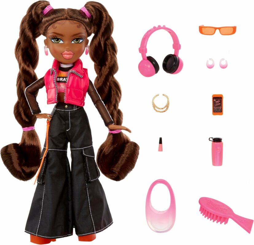 Bratz Alwayz Sasha Fashion Doll with 10 Accessories