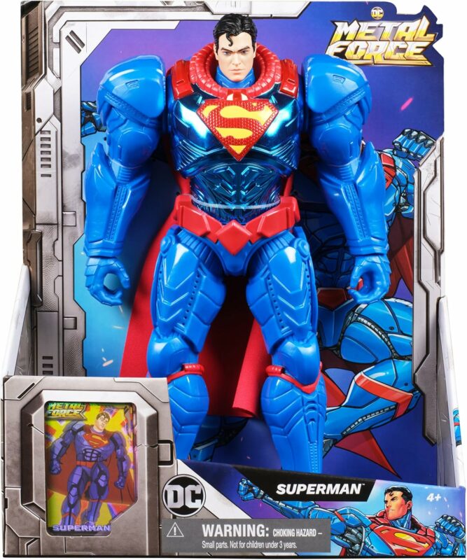 DC Comics Metal Force Superman Action Figure