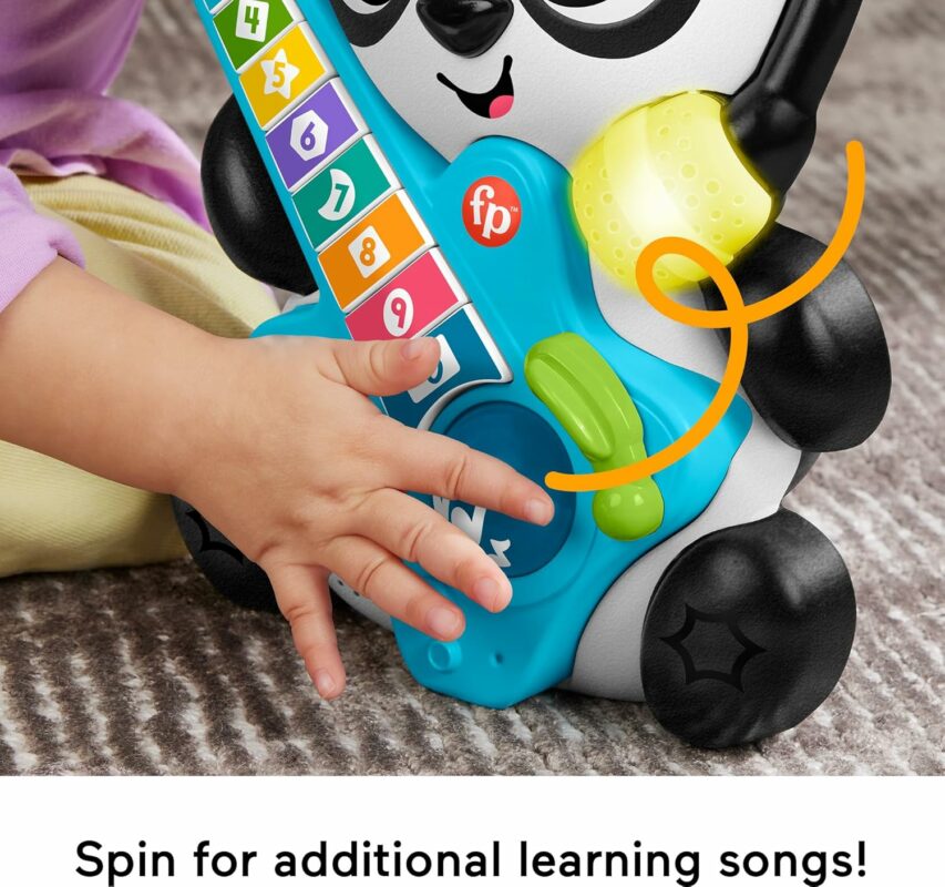 Fisher Price Link Squad Jam & Count Panda Baby Learning Toy