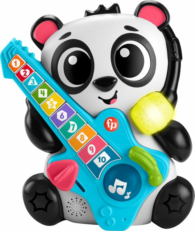 Fisher Price Link Squad Jam & Count Panda Baby Learning Toy