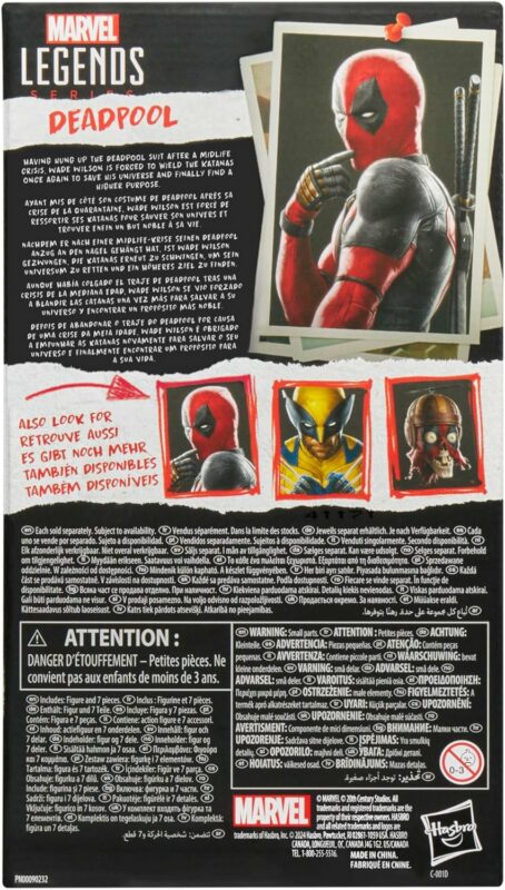 Marvel Legends Series Deadpool Collectible Action Figure