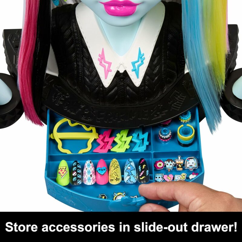 Monster High Frankie Stein Doll Head for Hairstyling