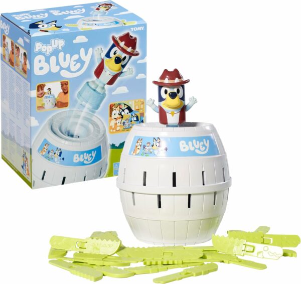 TOMY Games Pop Up Bluey Kids Game