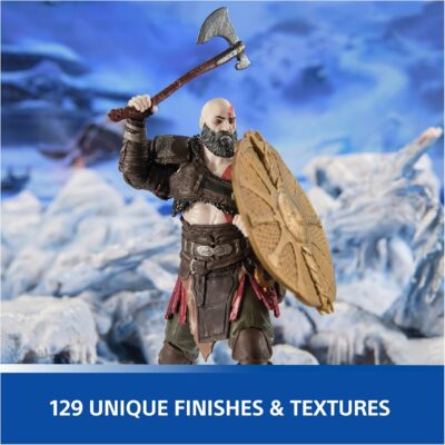 PlayStation God of War Ragnarök, 6” Kratos Action Figure