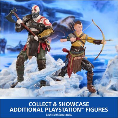 PlayStation God of War Ragnarök, 6” Kratos Action Figure