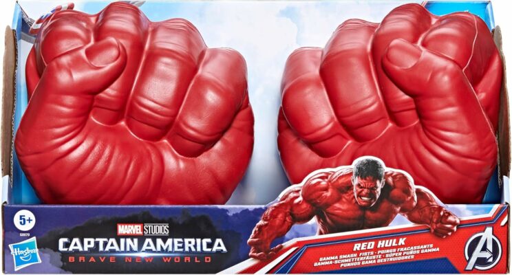 Marvel Avengers Captain America Red Hulk Fists