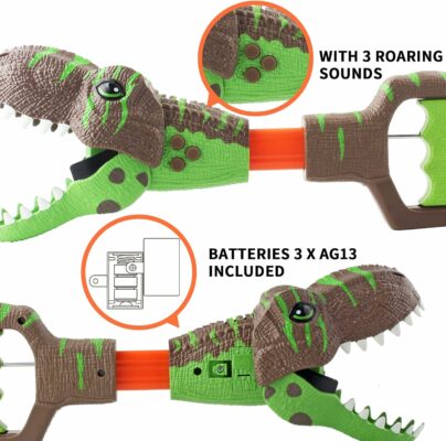 DINOBROS Dinosaur Chomper Grabber Claw T-Rex