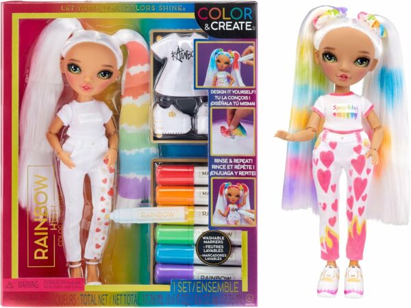 Rainbow High Color & Create Fashion DIY Doll