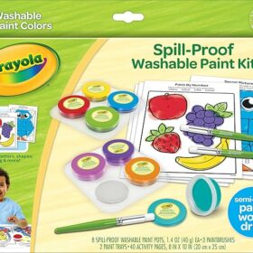 Crayola Spill Proof Paint Set Kit